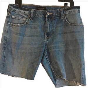 Banana Republic Men's Cut Off Shorts. Size 33. Hand Cut Offs..